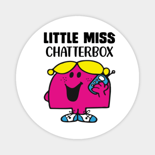 LITTLE MISS CHATTERBOX Magnet